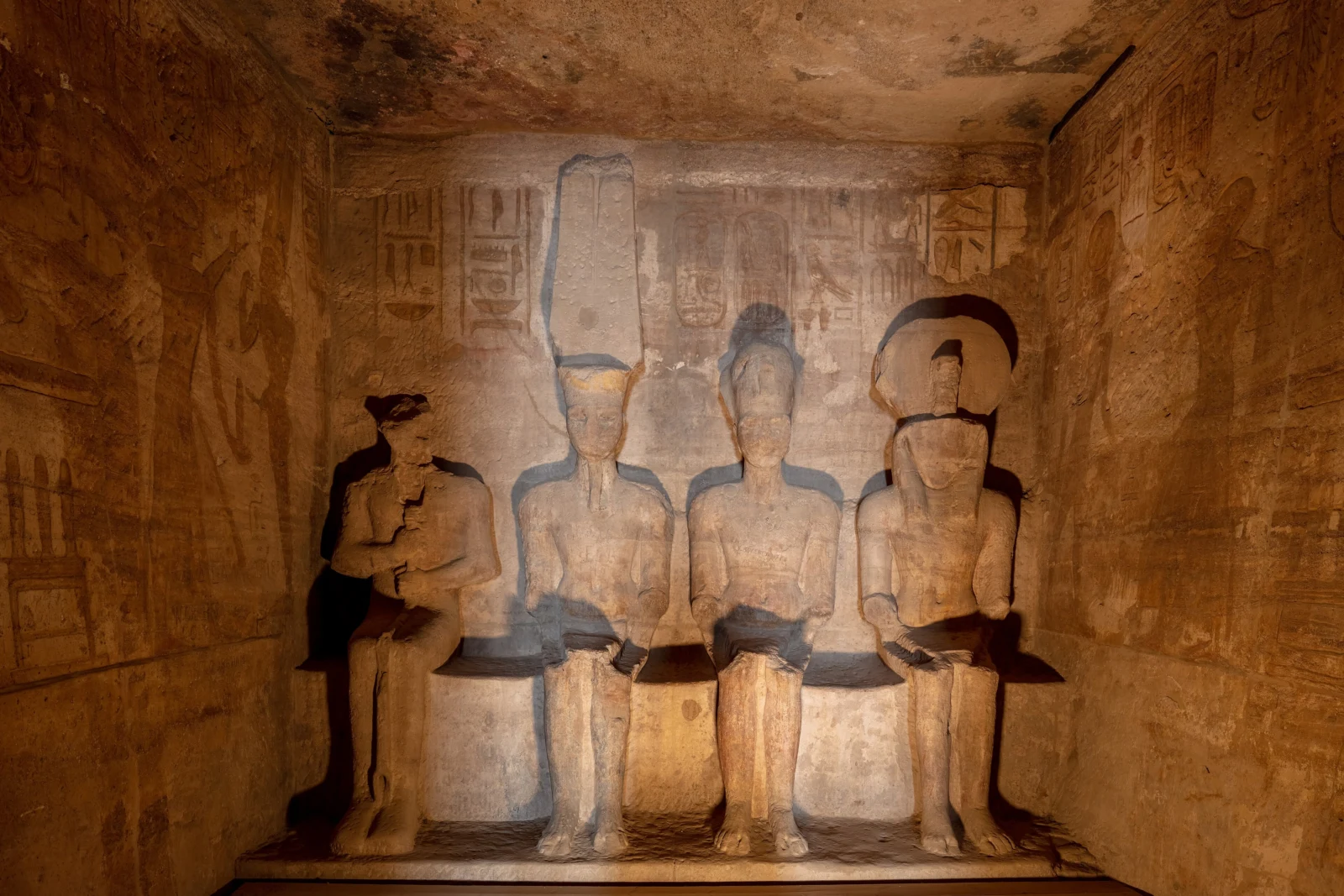 The rock-cut temples of Abu Simbel