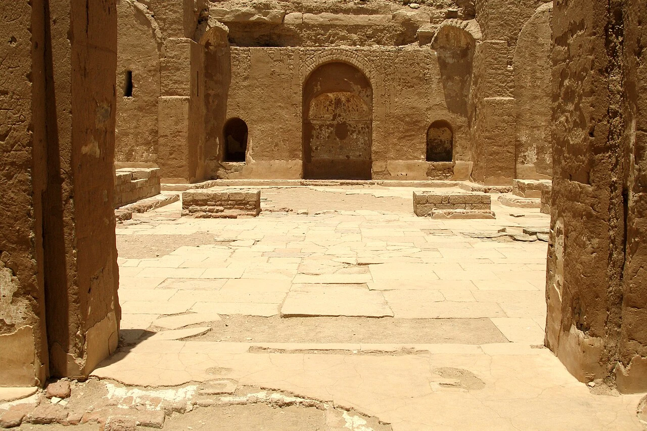 The monastery known as Anba Hadra or Saint Simeon on Aswan’s west bank