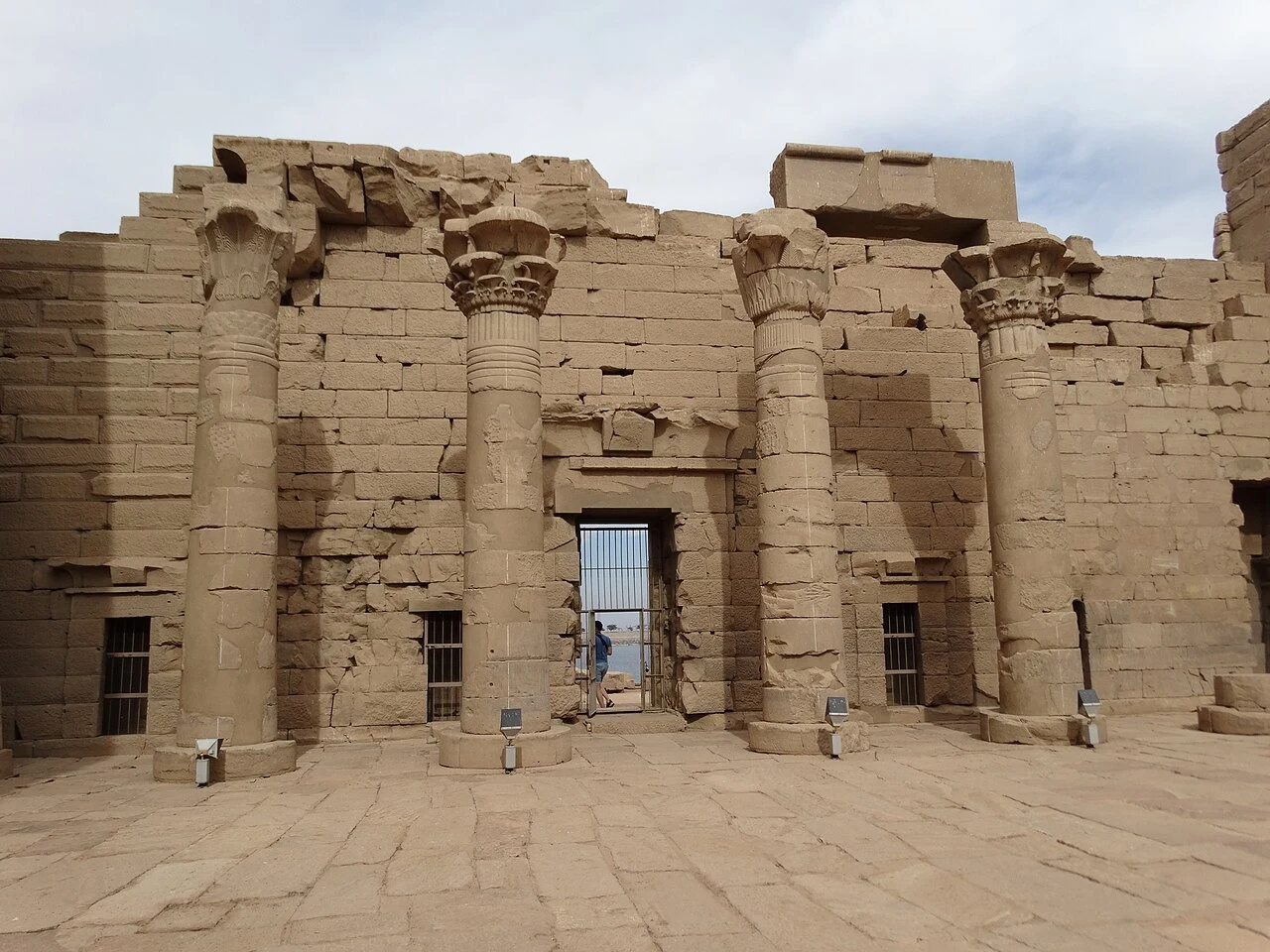 The relocated Temple of Kalabsha near Lake Nasser