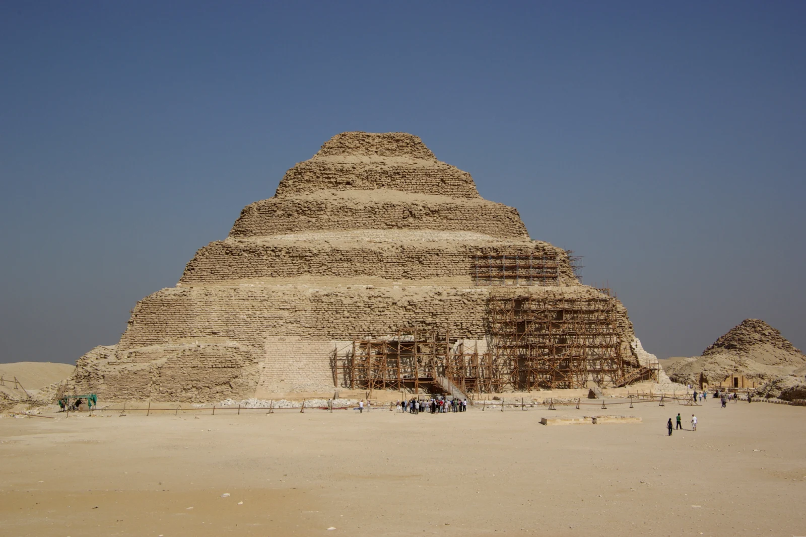 The Step Pyramid of Djoser at Saqqara